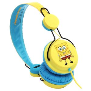 Coloud SpongeBob Square Headphone Blue and Yellow 04090217 Coloud SpongeBob Square Headphone Blue and Yellow 04090217